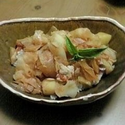 ご飯にかけました！醤油が良い味出してますね。ごちそうさまでしたぁ♪